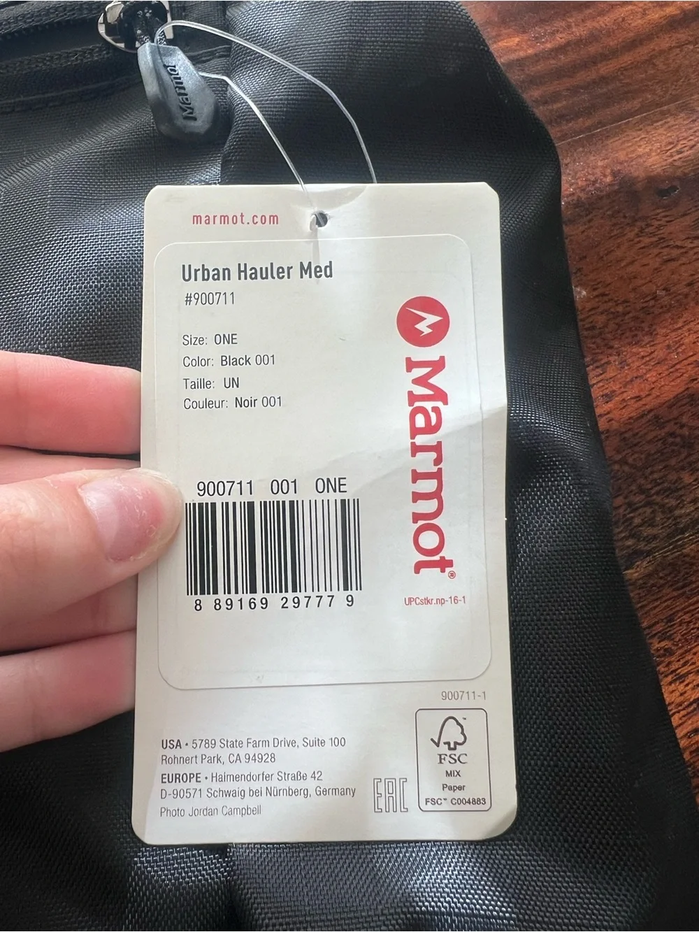 Marmot urban hauler medium backpack